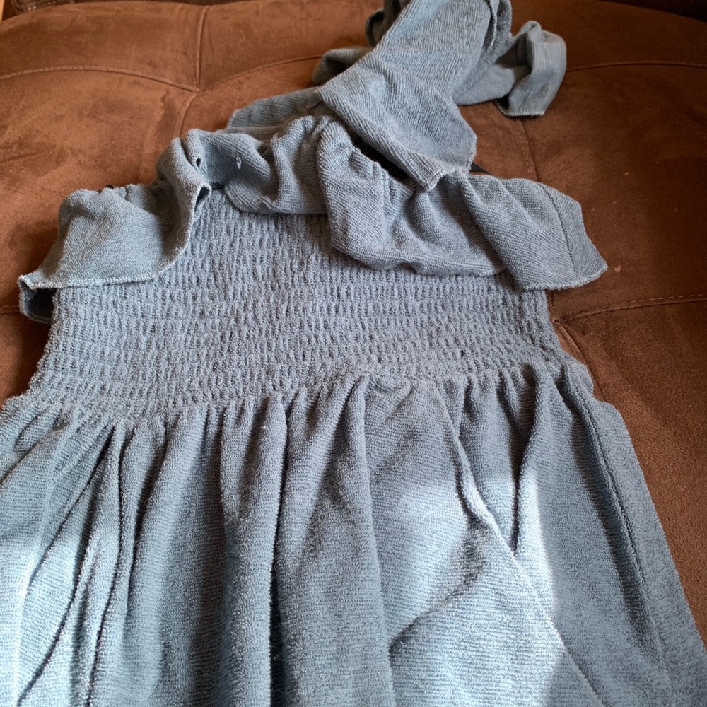 Juicy Couture Smocked Ruffle Dress P NWT